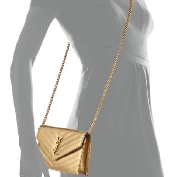 SAINT LAURENT Small Leather Wallet - Picture 4 of 4